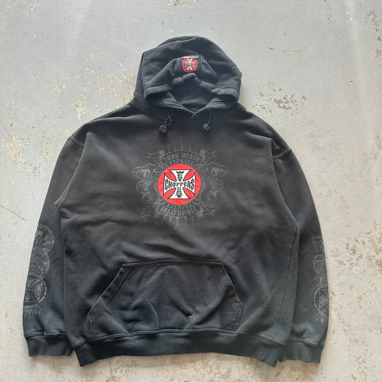 1990’s WEST COAST CHOPPERS HOODIE XXL