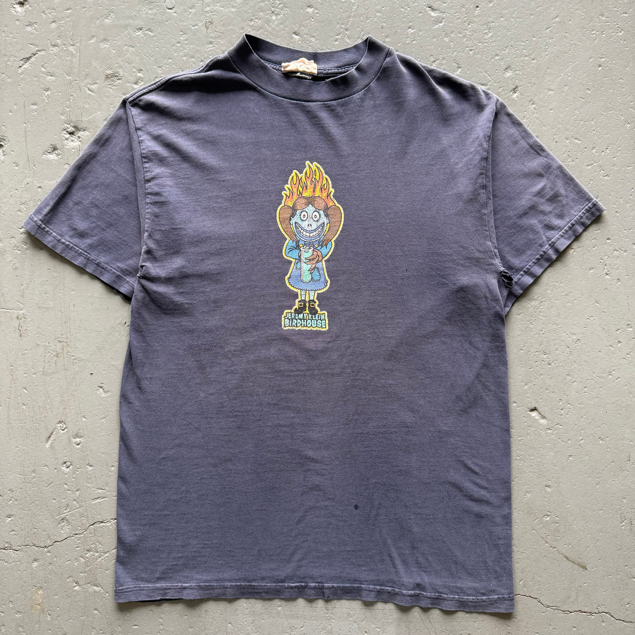 1990’s JEREMY KLEIN BIRDHOUSE SKATE TEE L