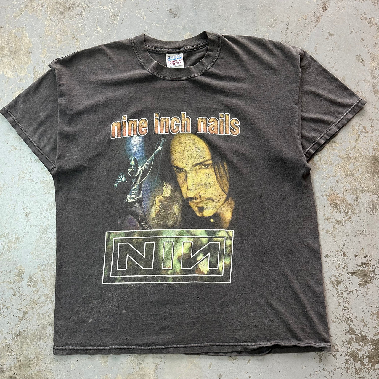 1990’s NINE INCH NAILS RAP TEE STYLE TEE XL