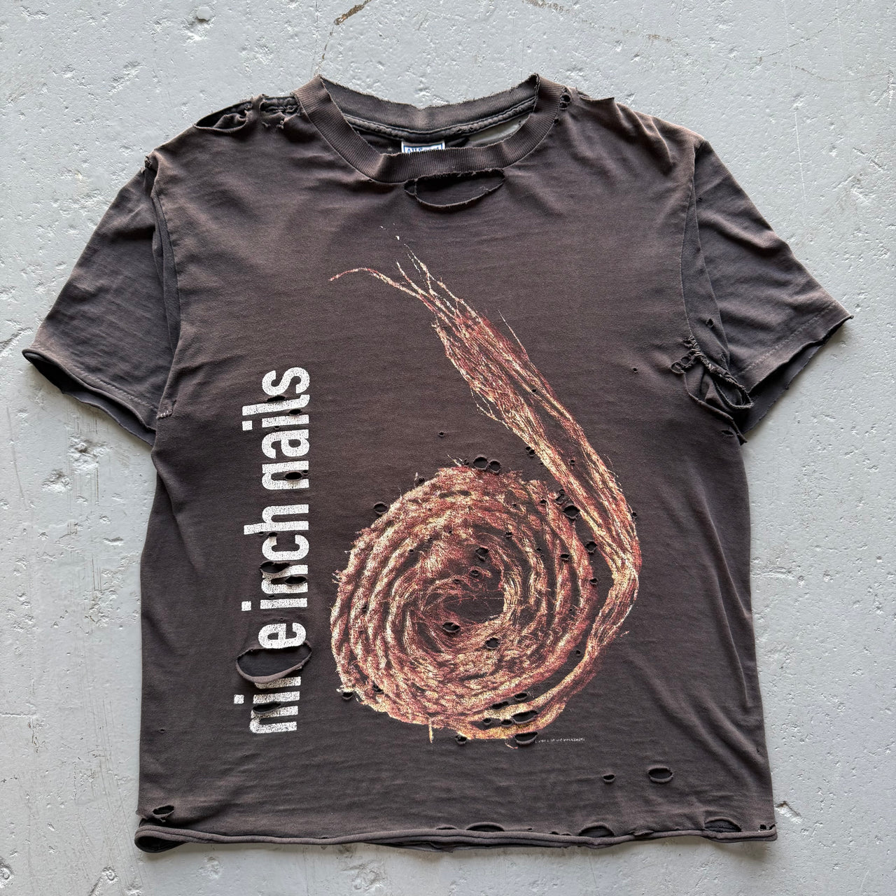 1990’s NINE INCH NAILS ROPE TEE L