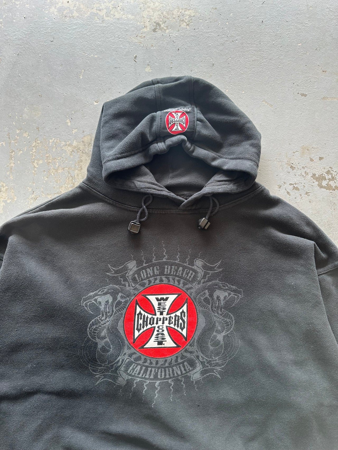 1990’s WEST COAST CHOPPERS HOODIE XXL