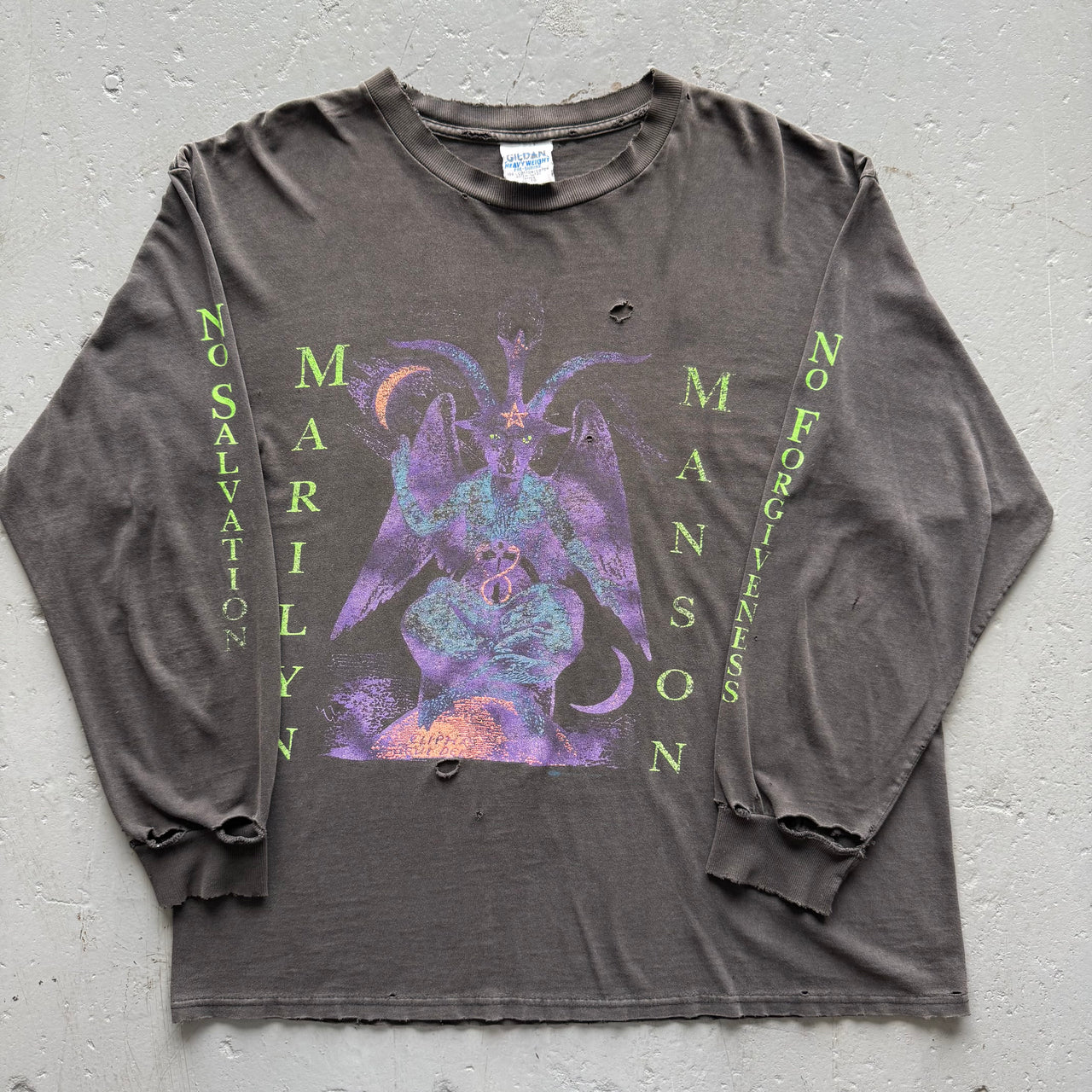 1990’s MARILYN MANSON BAPHOMET L/S XL