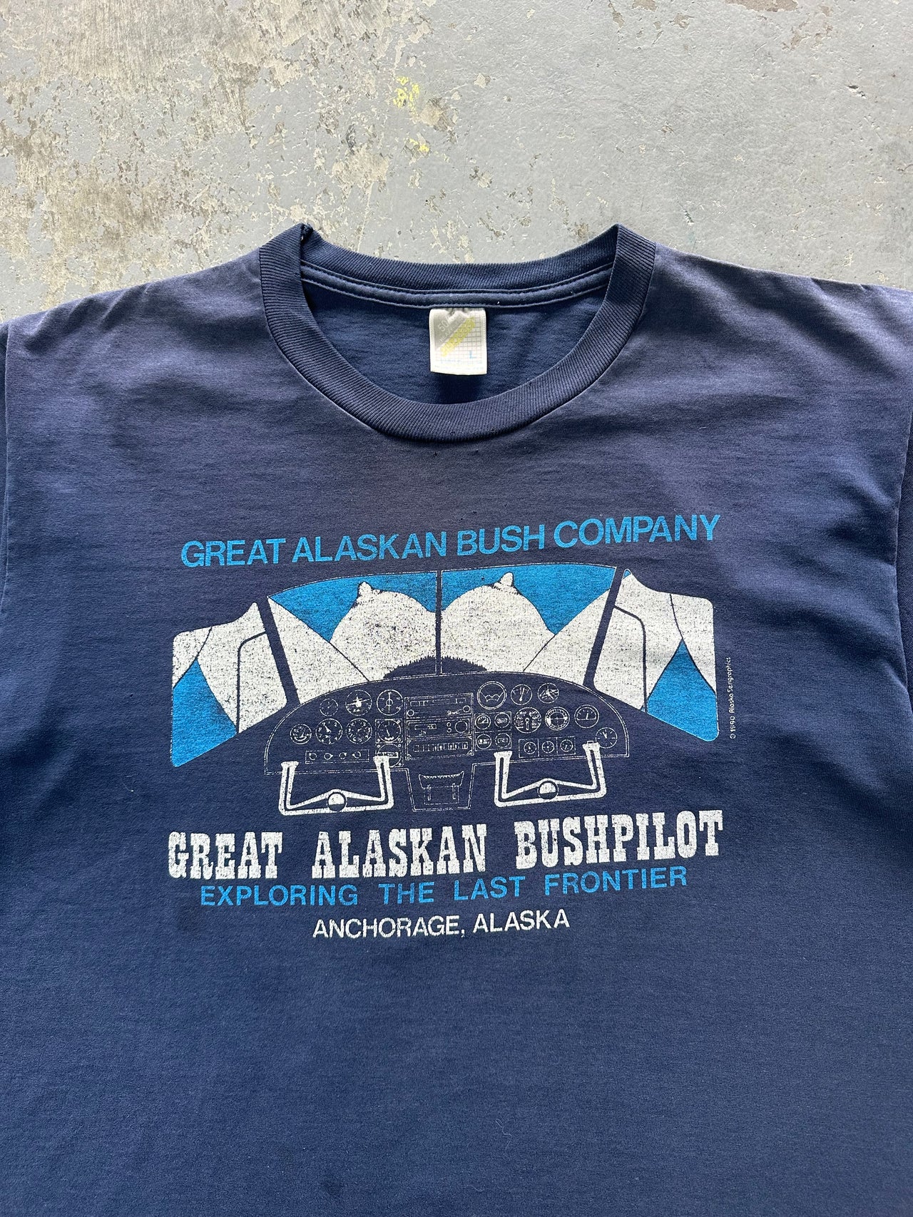 1990’s ALASKAN BUSH PARODY TEE L