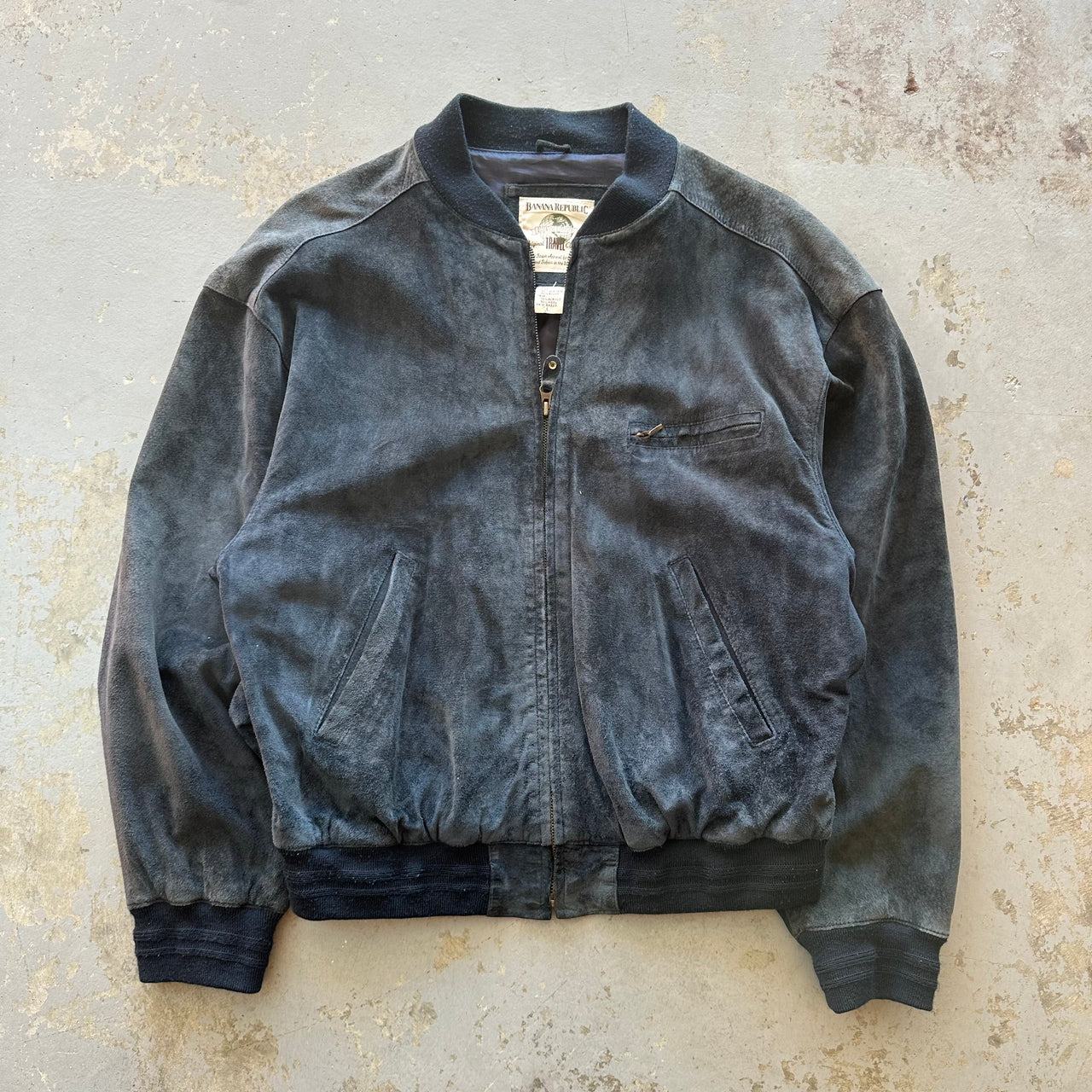 1990’s SUEDE BOMBER JACKET L