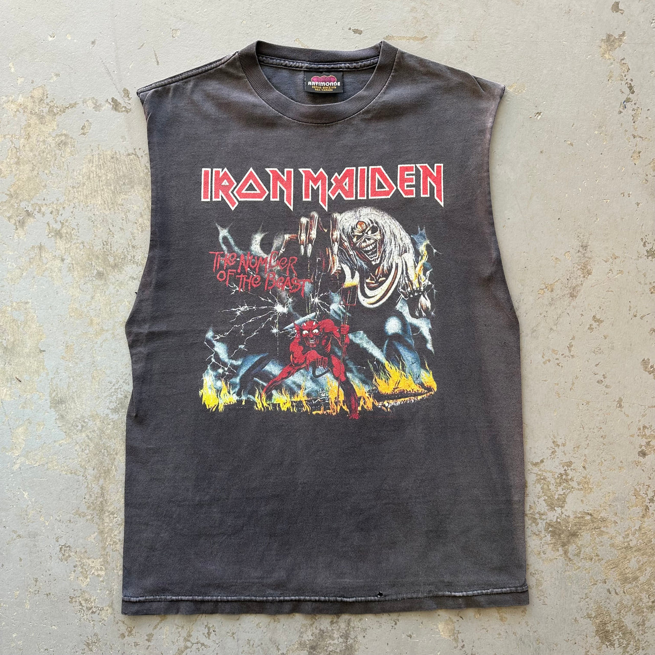 1990’s IRON MAIDEN ARTIMORDE CUT OFF L