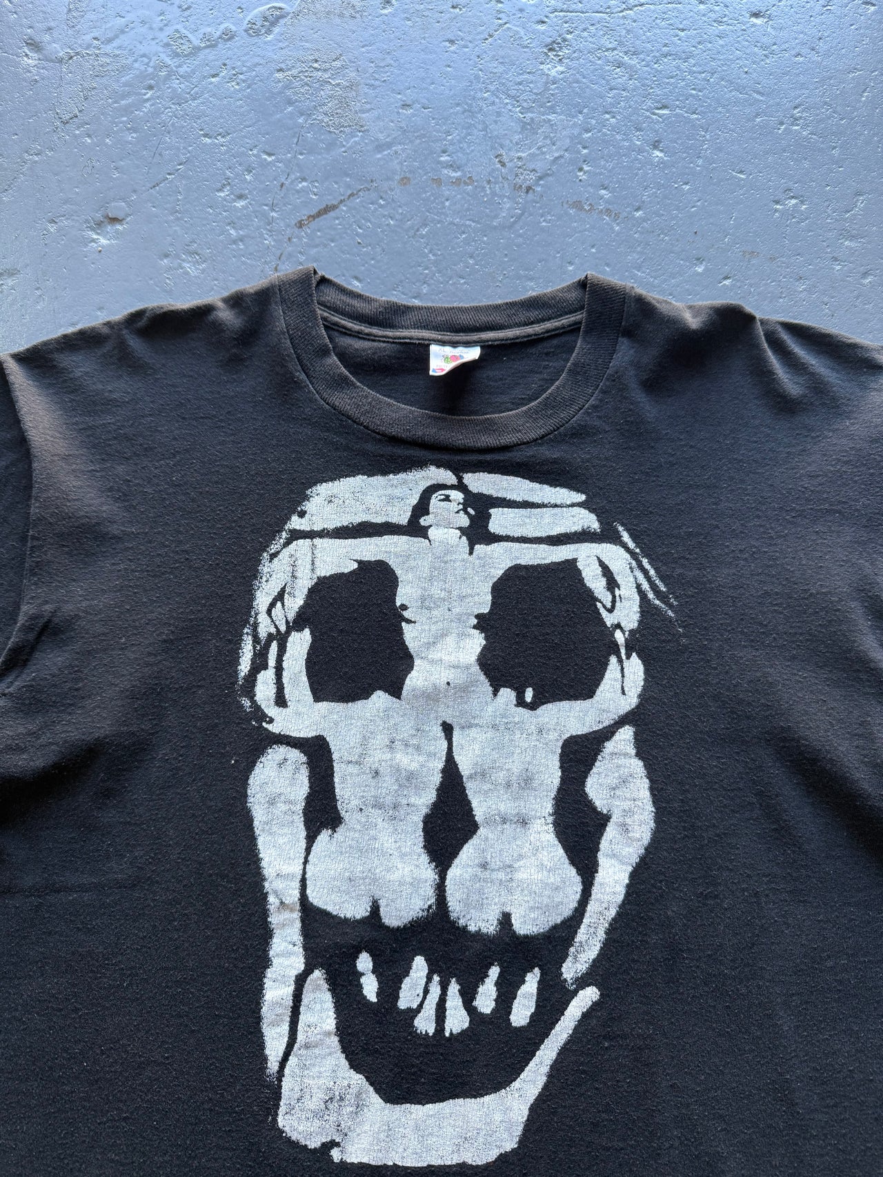 1990’s SALVADOR DALI SKULL SEX TEE XL