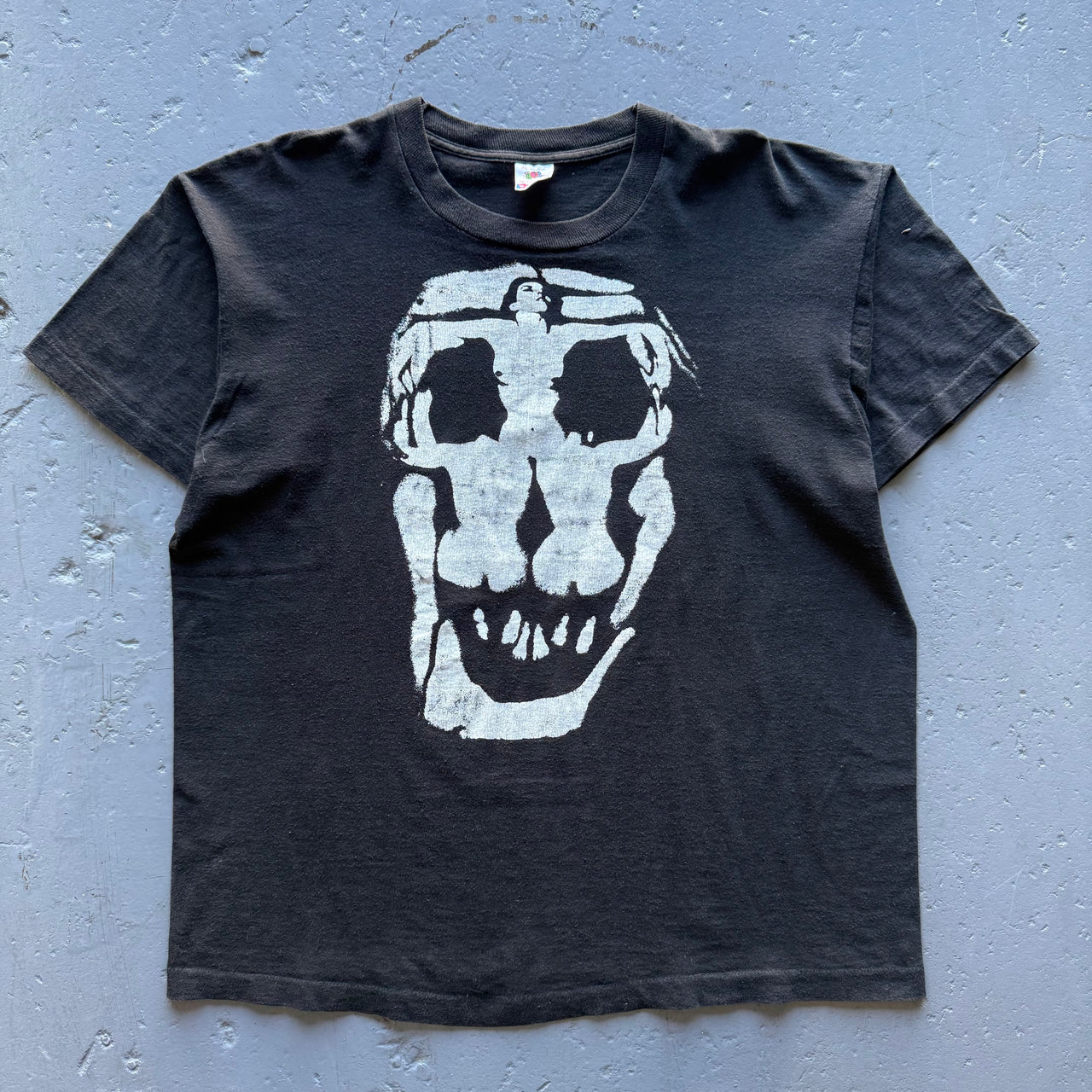 1990’s SALVADOR DALI SKULL SEX TEE XL