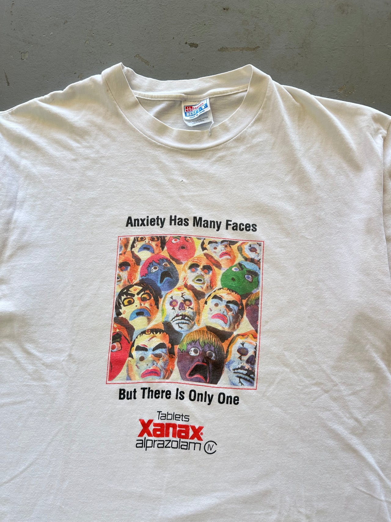 1990’s XANAX FACES TEE XL