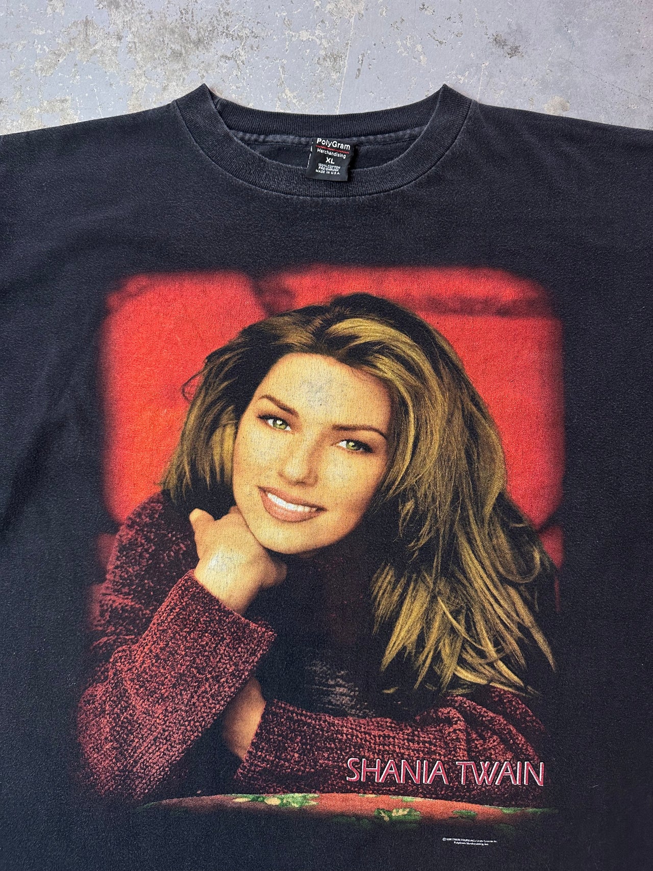 1990’s SHANIA TWAIN TEE XL